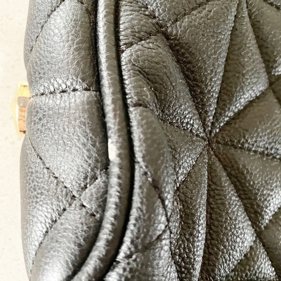 Betsy Johnson Faux Vegan Leather Shoulder Bag - Picture 3 of 6